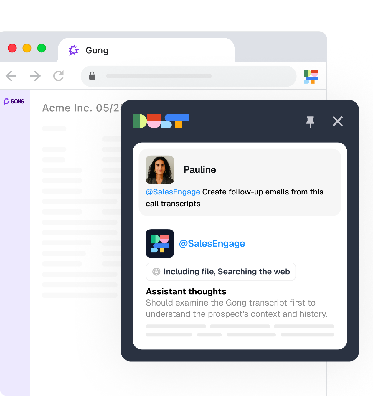 Sales teams Features